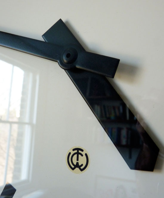 Carl Theodor Wagner CTW German Industrial Factory Clock 34cm