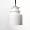 Retro Lamp Shade - Peill & Putzler White Glass