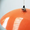 Retro Orange Lamp Shade, 1970s