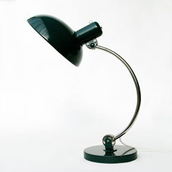 Christian Dell Desk Lamp for Koranda, Austria 1930 Bauhaus