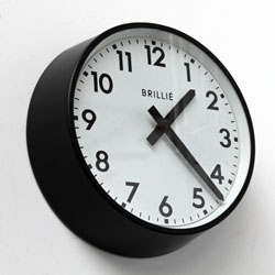Brillie Industrial Clock, France 1950s
