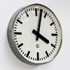 Industrial Clock - CTW German Factory Clock 55cm / Eames Chair ea108
