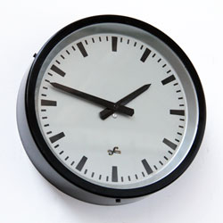 Elfema industrial Clock, 1950s VIntage Industrial