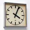 Industrial Clock - vintage factory clock - Elfema, 1950