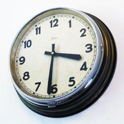 Palmtag Vintage German Industrial Clock