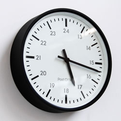 British Post Office Clock, Industrial Clock