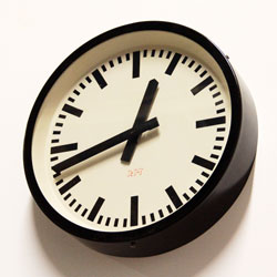 RFT Industrial Clock, VIntage Industrial, Factory Clock