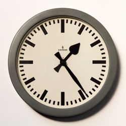 Industrial Clock, Siemens Factory Clock