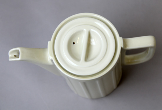 Hutschenreuther Coffee Pot Ceramic 1930 Bauhaus